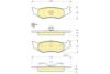 GIRLING 6140125 Brake Pad Set, disc brake